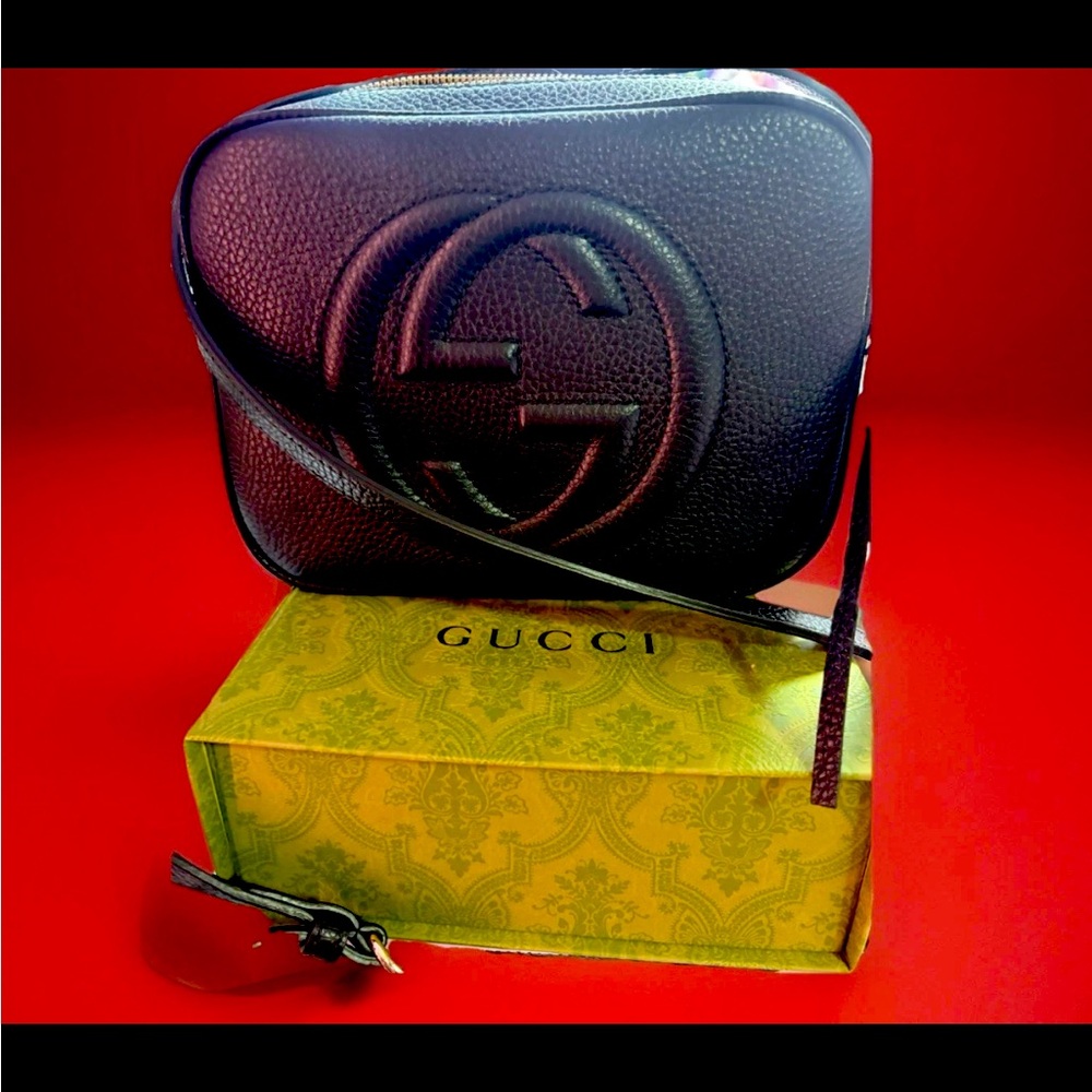 Black Leather Handbag